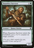 2020 Magic: The Gathering: Zendikar Rising (ZNR) - Dauntless Survivor (#184, Common)