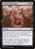 2020 Magic: The Gathering: Zendikar Rising (ZNR) - Thwart the Grave (#130, Uncommon) (, Near Mint)