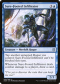 2020 Magic: The Gathering: Zendikar Rising (ZNR) - Sure Footed Infiltrator (#83, Uncommon) (, Near Mint)