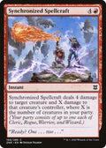 2020 Magic: The Gathering: Zendikar Rising (ZNR) - Synchronized Spellcraft (#168, Common)