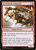 2020 Magic: The Gathering: Zendikar Rising (ZNR) - Teeterpeak Ambusher (#169, Common)