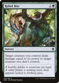 2020 Magic: The Gathering: Zendikar Rising (ZNR) - Rabid Bite (#199, Common) (, Near Mint)