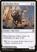 2020 Magic: The Gathering: Zendikar Rising (ZNR) - Skyclave Cleric (#40, Uncommon) (, Near Mint)