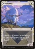 2020 Magic: The Gathering: Zendikar Rising (ZNR) - Makindi Ox Showcase (#293, Common) (, Near Mint)