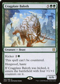 2020 Magic: The Gathering: Zendikar Rising (ZNR) - Cragplate Baloth (#183, Rare) (, Near Mint)