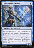 2020 Magic: The Gathering: Zendikar Rising (ZNR) - Cleric of Chill Depths (#51, Common)
