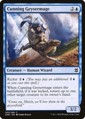2020 Magic: The Gathering: Zendikar Rising (ZNR) - Cunning Geysermage (#55, Common)