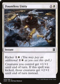 2020 Magic: The Gathering: Zendikar Rising (ZNR) - Dauntless Unity (#9, Common) (, Near Mint)