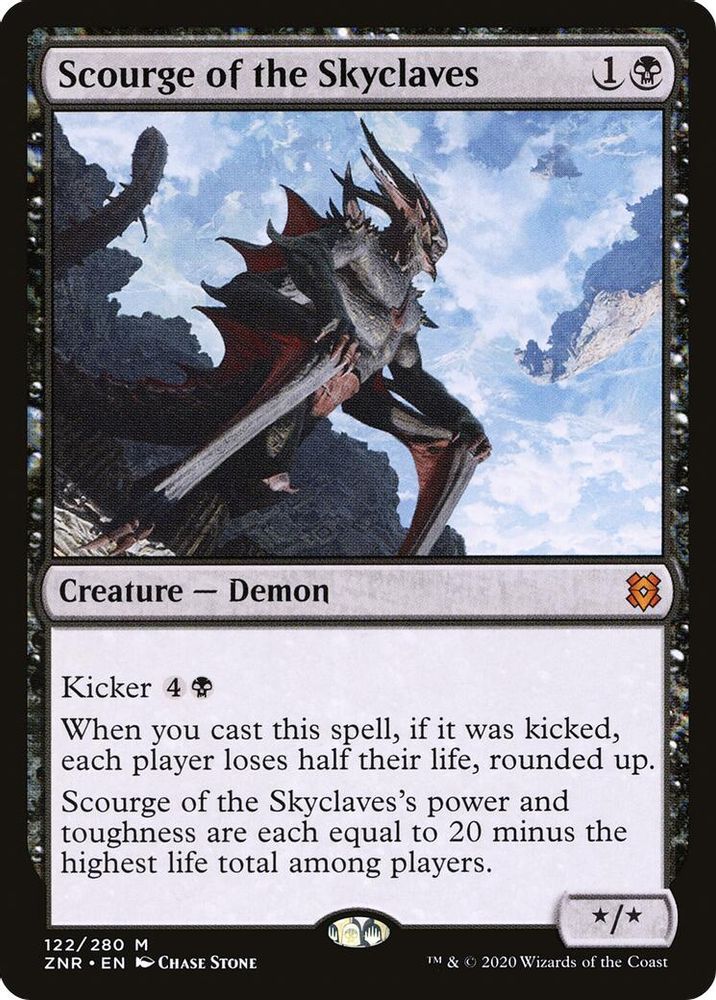 2020 Magic: The Gathering: Zendikar Rising (ZNR) - Scourge of the Skyclaves (#122, Mythic Rare)