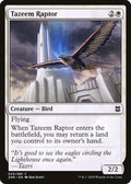 2020 Magic: The Gathering: Zendikar Rising (ZNR) - Tazeem Raptor (#43, Common) (, Near Mint)
