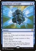 2020 Magic: The Gathering: Zendikar Rising (ZNR) - Inscription of Insight (#61, Rare) (, Near Mint)