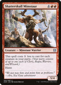 2020 Magic: The Gathering: Zendikar Rising (ZNR) - Shatterskull Minotaur (#160, Uncommon) (, Near Mint)