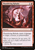 2020 Magic: The Gathering: Zendikar Rising (ZNR) - Thundering Rebuke (#170, Uncommon) (, Near Mint)