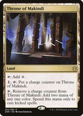 2020 Magic: The Gathering: Zendikar Rising (ZNR) - Throne of Makindi (#265, Rare)