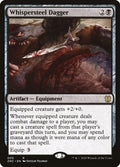 2020 Magic: The Gathering: Commander: Zendikar Rising (ZNC) - Whispersteel Dagger (#5, Rare) (, Near Mint)