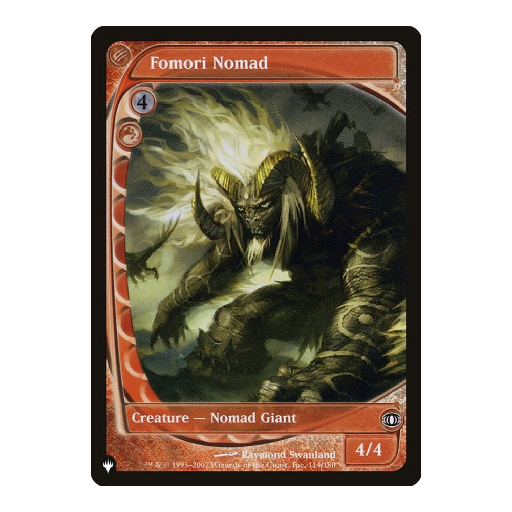 2026 Magic: The Gathering: The List Reprints (LIST) - Fomori Nomad (#114/180, Common) (, Near Mint)