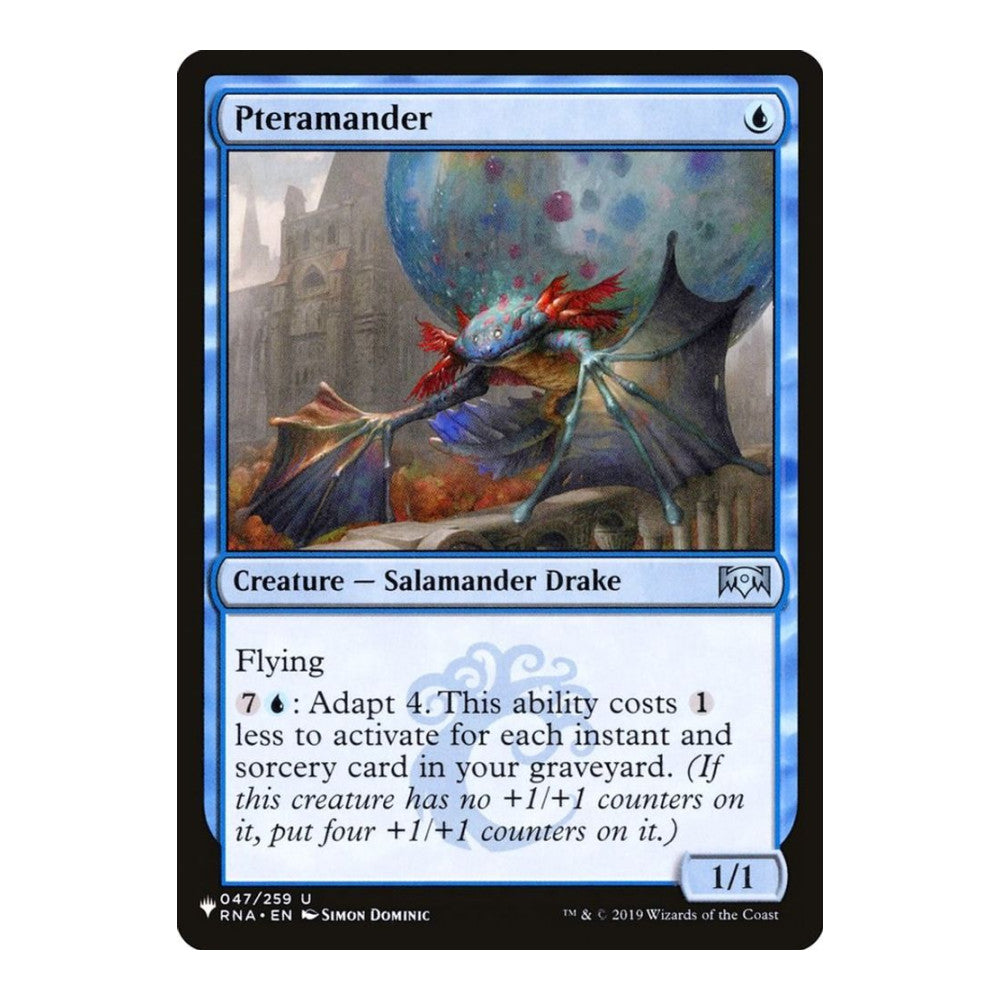 2026 Magic: The Gathering: The List Reprints (LIST) - Pteramander (#047/259, Uncommon) (, Near Mint)