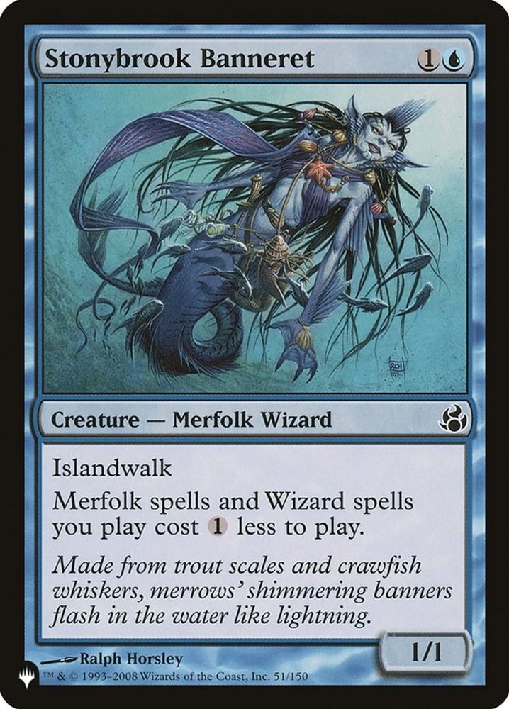 2026 Magic: The Gathering: The List Reprints (LIST) - Stonybrook Banneret (#MOR-51, Common) (, Near Mint)
