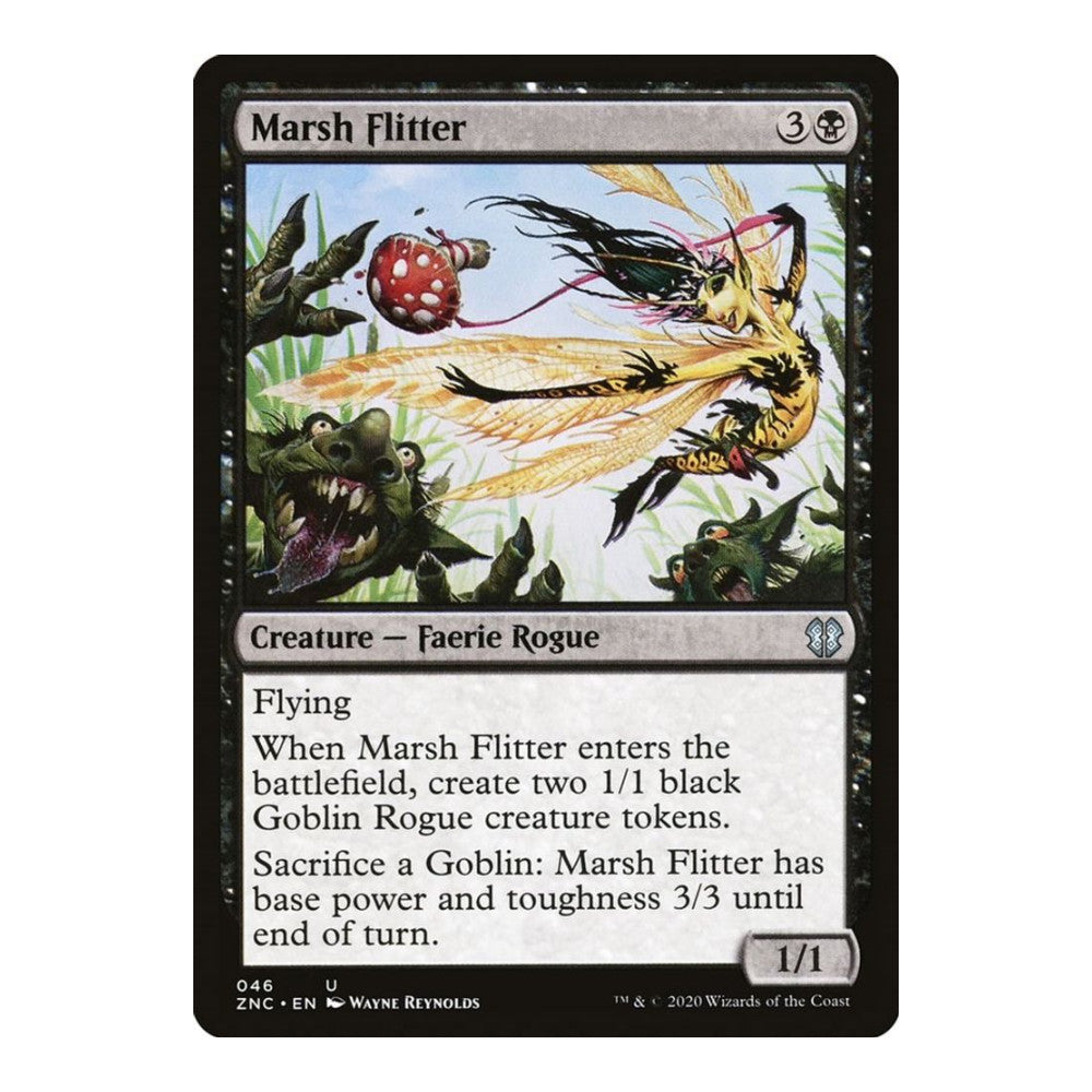 Marsh Flitter - Commander: Zendikar Rising () - Near Mint -