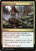 2020 Magic: The Gathering: Commander: Zendikar Rising (ZNC) - Ground Assault (#91, Uncommon) (, Near Mint)