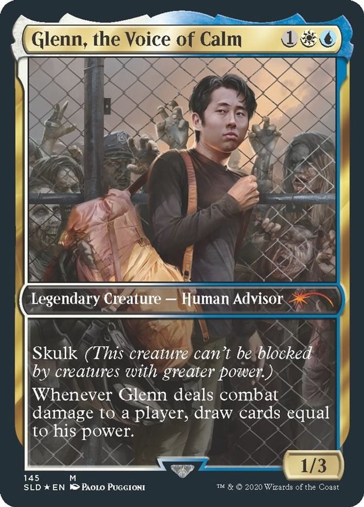 2026 Magic: The Gathering: Secret Lair Drop Series (SLD) - Glenn, the Voice of Calm (#145, Mythic Rare) (Foil, Near Mint)