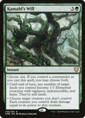 2020 Magic: The Gathering: Commander Legends (CMR) - Kamahls Will (#238, Rare) (, Near Mint)