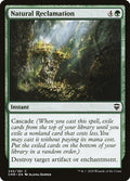 2020 Magic: The Gathering: Commander Legends (CMR) - Natural Reclamation (#245, Common) (, Near Mint)