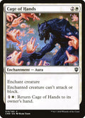 2020 Magic: The Gathering: Commander Legends (CMR) - Cage of Hands (#14, Common) (, Near Mint)