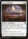2020 Magic: The Gathering: Commander Legends (CMR) - Ancestral Blade (#5, Common) (, Near Mint)