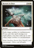 2020 Magic: The Gathering: Commander Legends (CMR) - Return to Dust 43 (#43, Uncommon) (, Near Mint)