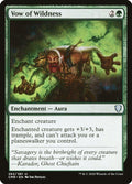 2020 Magic: The Gathering: Commander Legends (CMR) - Vow of Wildness (#262, Uncommon) (, Near Mint)