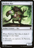 2020 Magic: The Gathering: Commander Legends (CMR) - Perilous Myr (#330, Common) (, Near Mint)