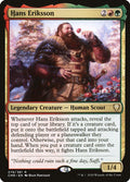 2020 Magic: The Gathering: Commander Legends (CMR) - Hans Eriksson (#279, Rare) (, Near Mint)