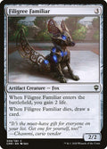 2020 Magic: The Gathering: Commander Legends (CMR) - Filigree Familiar (#308, Common) (, Near Mint)