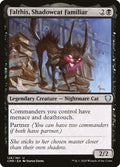 2020 Magic: The Gathering: Commander Legends (CMR) - Falthis Shadowcat Familiar (#126, Uncommon) (, Near Mint)