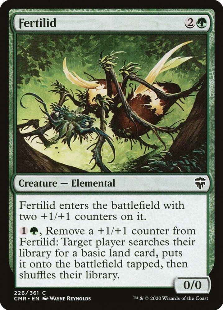 2020 Magic: The Gathering: Commander Legends (CMR) - Fertilid (#226, Common) (, Near Mint)
