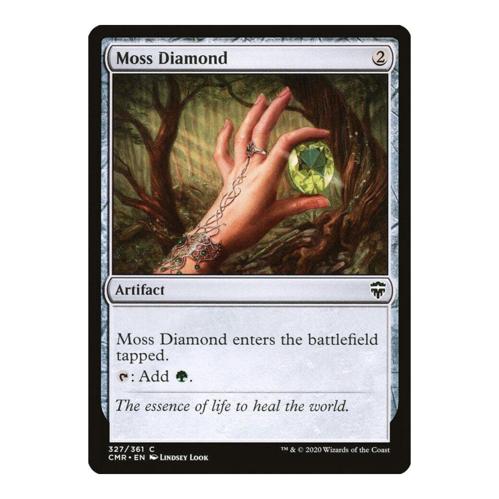 2020 Magic: The Gathering: Commander Legends (CMR) - Moss Diamond (#327, Common) (, Near Mint)
