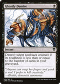 2020 Magic: The Gathering: Commander Legends (CMR) - Ghastly Demise (#129, Common) (, Near Mint)