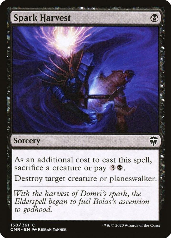 2020 Magic: The Gathering: Commander Legends (CMR) - Spark Harvest (#150, Common) (, Near Mint)