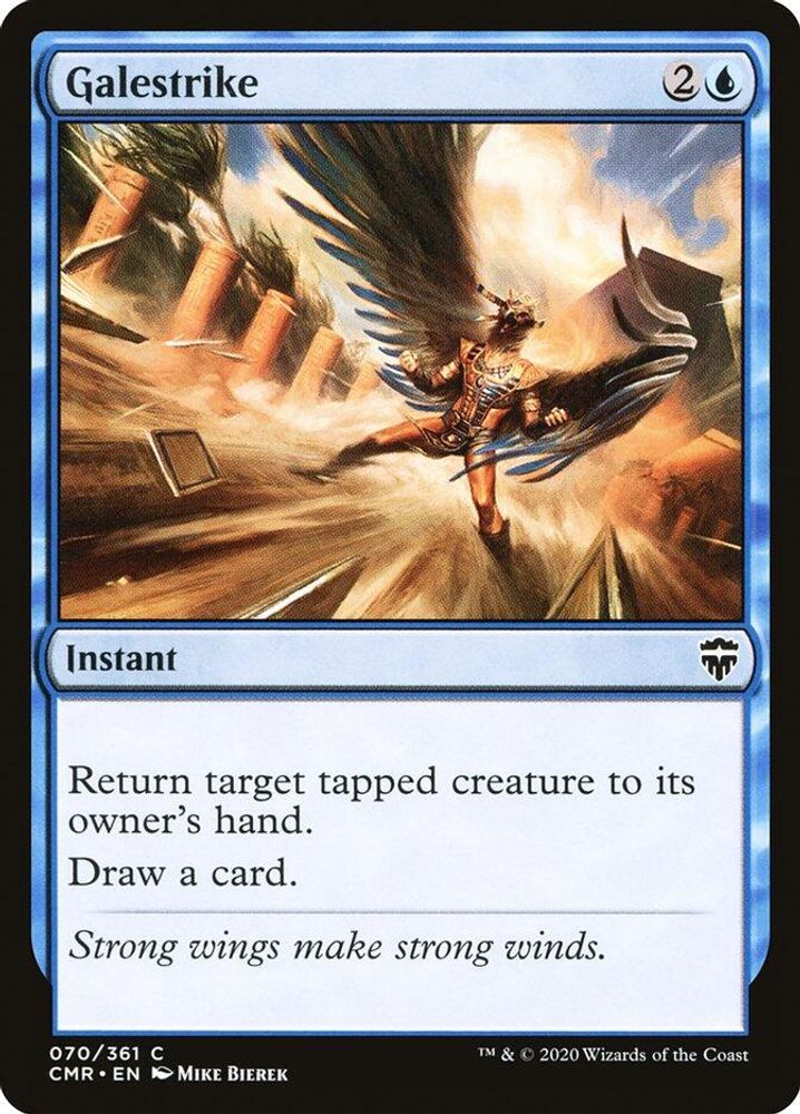 2020 Magic: The Gathering: Commander Legends (CMR) - Galestrike (#70, Common) (, Near Mint)