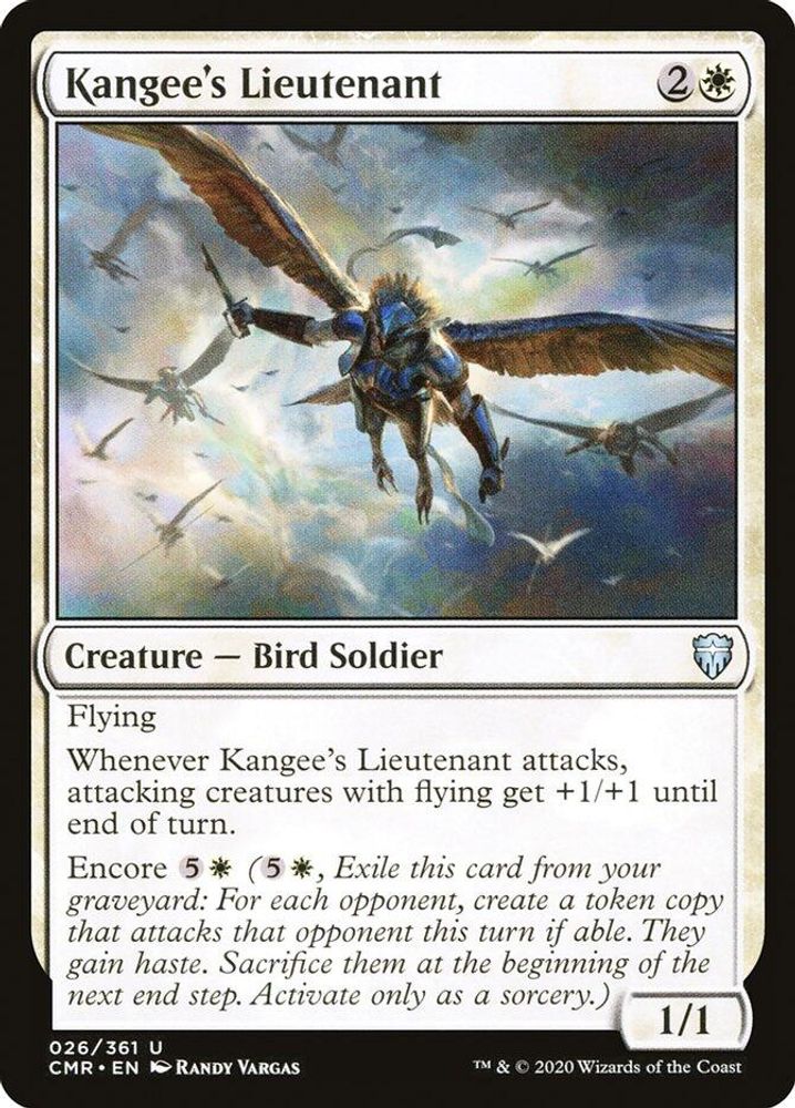 2020 Magic: The Gathering: Commander Legends (CMR) - Kangees Lieutenant (#26, Uncommon) (, Near Mint)