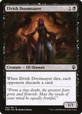 2020 Magic: The Gathering: Commander Legends (CMR) - Elvish Doomsayer (#120, Common) (, Near Mint)