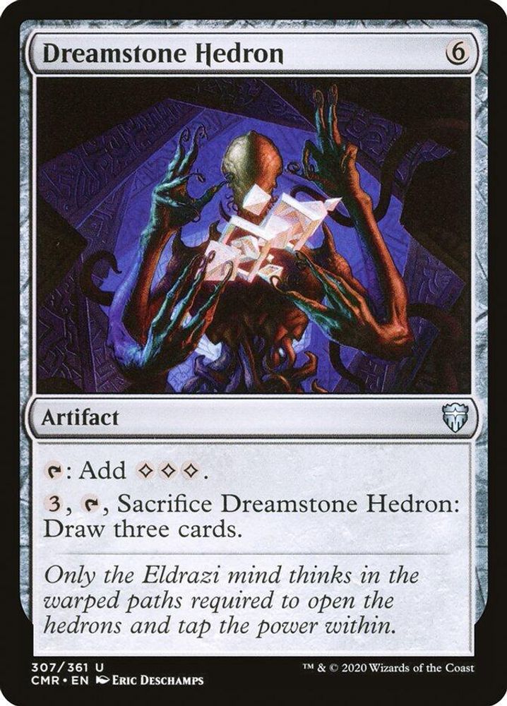 2020 Magic: The Gathering: Commander Legends (CMR) - Dreamstone Hedron (#307, Uncommon) (, Near Mint)