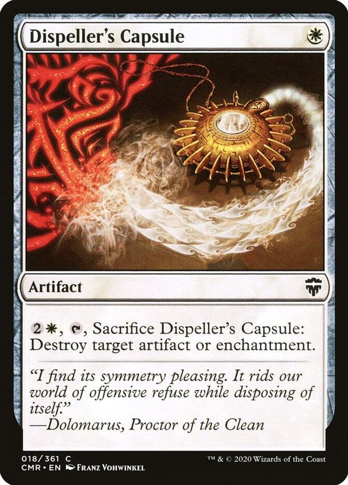 2020 Magic: The Gathering: Commander Legends (CMR) - Dispellers Capsule (#18, Common) (, Near Mint)