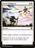 2020 Magic: The Gathering: Commander Legends (CMR) - Ionas Judgment (#25, Common) (, Near Mint)