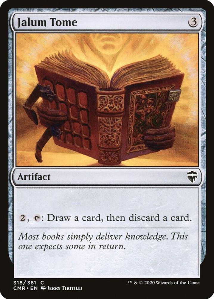 2020 Magic: The Gathering: Commander Legends (CMR) - Jalum Tome (#318, Common) (, Near Mint)
