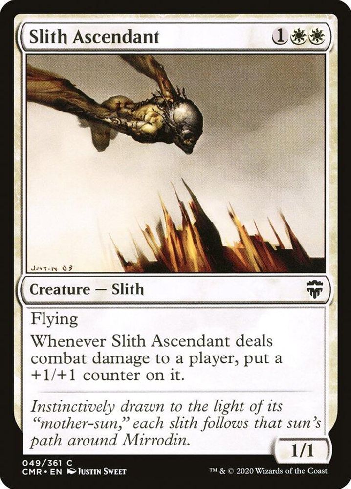 2020 Magic: The Gathering: Commander Legends (CMR) - Slith Ascendant (#49, Common) (, Near Mint)