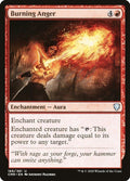 2020 Magic: The Gathering: Commander Legends (CMR) - Burning Anger (#166, Uncommon) (, Near Mint)