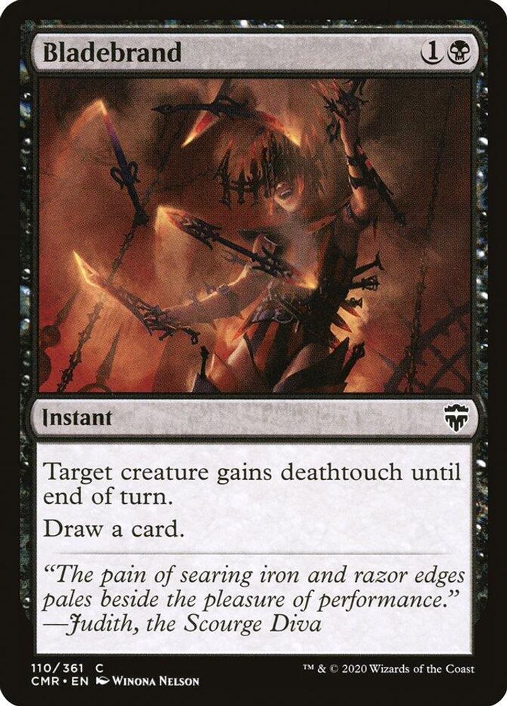 2020 Magic: The Gathering: Commander Legends (CMR) - Bladebrand (#110, Common) (, Near Mint)