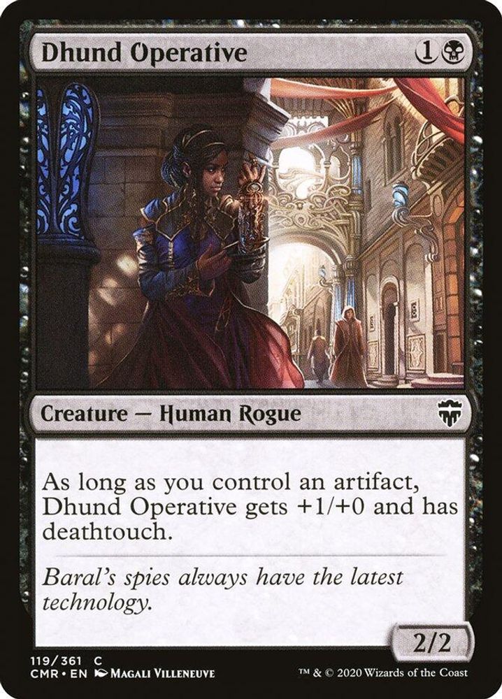 2020 Magic: The Gathering: Commander Legends (CMR) - Dhund Operative (#119, Common) (, Near Mint)
